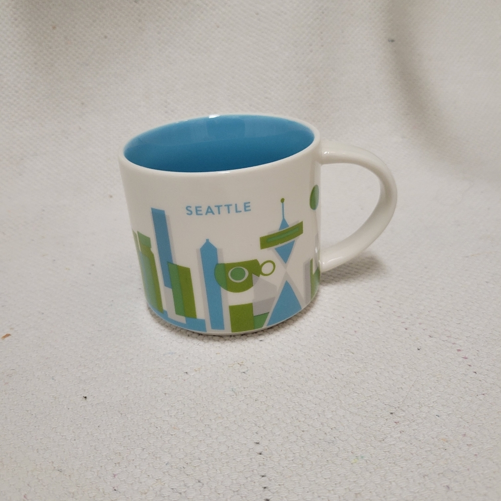 Starbucks 16 oz 2017 Seattle You Are Here Collections Mug - Picture 6 of 8